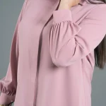شومیز زنانه ساتن وارداتی ساده