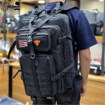 کوله پشتی تاکتیکال برزنتی جادار مدل اربعین با جای لپ تاپ - Image 5
