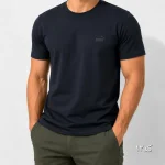 تیشرت مردانه بیسیک نخ پنبه ساده تابستانه در 16 رنگ سایز لارج تا چهار ایکس لارج - Image 14