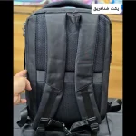 کوله پشتی لپتاپی قفل دار مناسب روزمره اداری دانشجویی دبیرستانی ارتفاع 44 سانتی متر - Image 15