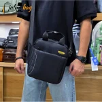 کیف ظرف غذا دستی و دوشی پارچه ای کد 2216 - Image 2