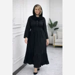 پیراهن ساحلی سنتی هندی خنک و تابستانه فری سایز - Image 6