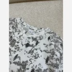 تیشرت بچگانه نخی وارداتی مناسب 6 ماه تا 3 سال در دو رنگ زرشکی و سفید - Image 7
