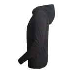 تیشرت آستین بلند مردانه طرح Y3 مدل U4789 کلاه دار نخی اعلا در دو رنگ مشکی و سفید سایز L XL 2XL - Image 4
