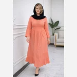 پیراهن ساحلی سنتی هندی خنک و تابستانه فری سایز - Image 3