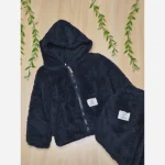 سویشرت شلوار تدی وارداتی سرمه ای بچگانه - Image 4