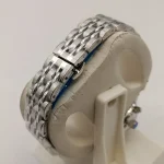 ساعت مچی زنانه سیکو استیل صفحه مشکی طرح سه موتور تقویم دار - Image 3