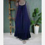 سارافون بلند بندی نخی تابستانی فری سایز - Image 4
