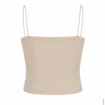 کراپ تاپ بند ماکارونی زنانه پارچه کبریتی مناسب سایز 36 تا 38 - Image 2