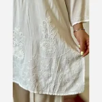 تونیک خامه دوزی شده زنانه جنس نخ وارداتی فری سایز - Image 4