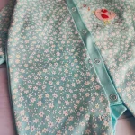 سرهمی نوزادی دخترانه طرح دار با کیفیت عالی - Image 7