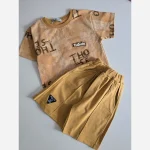 ست تیشرت و شلوارک پسرانه طرح پاندا سایز 1 تا 7 سال نخ پنبه - Image 6