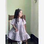 پیراهن عروسکی پفکی دخترانه مدل ترانه سایز 2، 4، 6