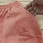 تیشرت شلوار نخ پنبه سوپر مدل لش طرح Flower سایز 55 تا 65 - Image 9