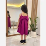سارافون مازراتی طرح پاپیون بنفش قطری و نسکافه ای روشن - Image 4