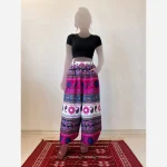 شلوار نخ طرح اندونزی خنک تابستانه فری سایز - Image 2