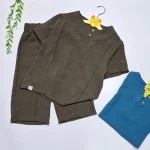 بلوز شلوارک راحتی بچگانه کد 11802 - Image 3