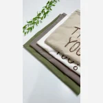 تیشرت اورسایز دخترانه thankyou لش استایل آستین کیمونو - Image 6