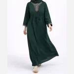 ساحلی نخی زنانه طرح مایا فری سایز خنک و تنفس پذیر - Image 8