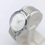 ساعت زنانه استیل صفحه سفید بلیزر رفرانس 3409 بند حصیری رنگ ثابت - تصویر 2