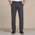 شلوار پارچه ای مردانه راسته پارچه زرین رنگ ثابت سایز 44 تا 54 - تصویر 3