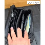 کیف دستی پاسپورتی مونت بلانک چرم وارداتی - تصویر 17