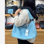 ساک پینترستی زنانه پارچه خلبانی وارداتی مناسب روزمره و ورزش - تصویر 11
