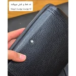 کیف دستی پاسپورتی مونت بلانک چرم وارداتی - تصویر 15