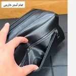 کیف دستی دوشی مردانه چرم وارداتی شوزبگ - تصویر 16