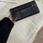 کیف پول و موبایل چرم سه لت مدل عطارد دست دوز با چرم خارجی درجه یک