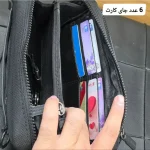 کیف دوشی و دستی اسپرت کلوین کلاین مدل 3 کاره برزنتی آبگریز - تصویر 17