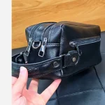کیف دستی دوشی مردانه چرم وارداتی شوزبگ - تصویر 11